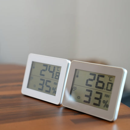 アイコンで一目で分かる！デジタル温湿度計